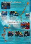 Scan of the walkthrough of Hydro Thunder published in the magazine Nintendo Power 130, page 4
