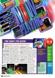 Scan of the review of Daikatana published in the magazine Nintendo Power 131, page 1