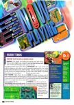 Scan du test de Mario Tennis paru dans le magazine Nintendo Power 135, page 1