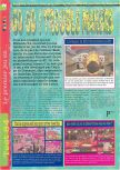 Scan of the review of Mischief Makers published in the magazine Gameplay 64 02, page 1