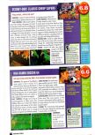 Scan of the review of Michael Owen's World League Soccer 2000 published in the magazine Nintendo Power 139, page 1
