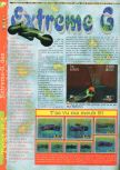 Scan du test de Extreme-G paru dans le magazine Gameplay 64 03, page 1