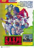 Scan du test de G.A.S.P!!: Fighter's NEXTream paru dans le magazine Le Magazine Officiel Nintendo 06, page 1