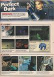 Scan of the walkthrough of Perfect Dark published in the magazine JeuxVidéo Magazine 01, page 1