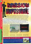 Scan du test de Mission : Impossible paru dans le magazine Gameplay 64 08, page 1