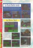 Scan du test de Buck Bumble paru dans le magazine Gameplay 64 09, page 3