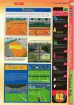 Scan of the review of Centre Court Tennis published in the magazine Gameplay 64 10, page 2