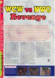 Scan of the review of WCW/NWO Revenge published in the magazine Gameplay 64 11, page 1