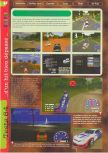 Scan of the review of V-Rally Edition 99 published in the magazine Gameplay 64 12, page 3