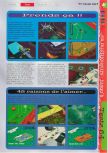 Scan of the review of Micro Machines 64 Turbo published in the magazine Gameplay 64 13, page 2