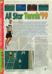 Scan of the review of All-Star Baseball 99 published in the magazine Gameplay 64 13, page 1