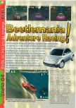 Scan of the review of Beetle Adventure Racing published in the magazine Gameplay 64 14, page 1