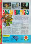 Scan of the review of Super Smash Bros. published in the magazine Gameplay 64 14, page 1