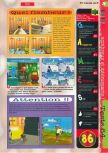 Scan of the review of Snowboard Kids 2 published in the magazine Gameplay 64 14, page 6