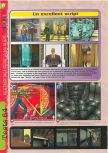 Scan of the review of Hybrid Heaven published in the magazine Gameplay 64 18, page 3