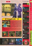 Scan of the review of Hybrid Heaven published in the magazine Gameplay 64 18, page 4