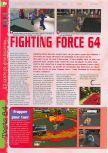Scan du test de Fighting Force 64 paru dans le magazine Gameplay 64 18, page 1