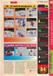 Scan of the review of NHL Pro '99 published in the magazine Gameplay 64 18, page 2