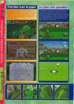 Scan of the review of Mario Golf published in the magazine Gameplay 64 19, page 3