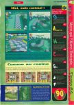 Scan of the review of Mario Golf published in the magazine Gameplay 64 19, page 4