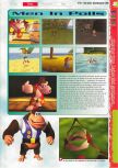 Scan of the review of Donkey Kong 64 published in the magazine Gameplay 64 20, page 3