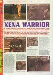 Scan of the review of Xena: Warrior Princess: The Talisman of Fate published in the magazine Gameplay 64 20, page 1