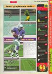 Scan of the review of NFL Quarterback Club 2000 published in the magazine Gameplay 64 20, page 2