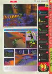 Scan of the review of Gex 3: Deep Cover Gecko published in the magazine Gameplay 64 20, page 4