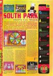 Scan of the review of South Park: Chef's Luv Shack published in the magazine Gameplay 64 20, page 1