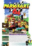 Scan de la soluce de Mario Kart 64 paru dans le magazine Nintendo Power 93, page 1