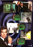Scan of the walkthrough of Goldeneye 007 published in the magazine Nintendo Power 93, page 4