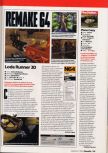 Scan of the review of Lode Runner 3D published in the magazine Game On 03, page 1