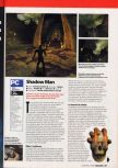 Scan of the review of Shadow Man published in the magazine Game On 03, page 2