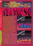 Scan du test de NBA Pro 98 paru dans le magazine Gameplay 64 04, page 1