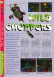 Scan du test de Chopper Attack paru dans le magazine Gameplay 64 04, page 1
