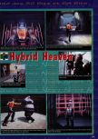 Scan of the preview of Hybrid Heaven published in the magazine Consoles News 14, page 4