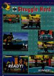 Scan of the preview of Fighters Destiny published in the magazine Consoles News 14, page 1