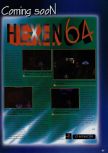 Scan of the preview of Hexen published in the magazine Consoles News 14, page 3