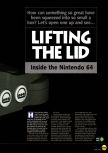 Scan of the article Lifting the lid : inside the Nintendo 64 published in the magazine N64 01, page 2
