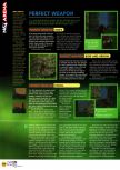 Scan of the review of Turok: Dinosaur Hunter published in the magazine N64 01, page 3