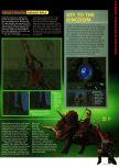 Scan of the review of Turok: Dinosaur Hunter published in the magazine N64 01, page 4