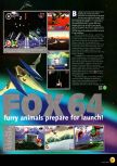 Scan of the preview of Lylat Wars published in the magazine N64 01, page 11
