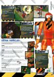 Scan of the review of Blast Corps published in the magazine N64 02, page 4