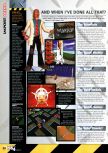 Scan of the review of Blast Corps published in the magazine N64 02, page 7