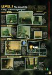 Scan of the walkthrough of Turok: Dinosaur Hunter published in the magazine N64 02, page 4