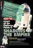 Scan of the walkthrough of Star Wars: Shadows Of The Empire published in the magazine N64 02, page 1