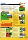 Scan of the walkthrough of Super Mario 64 published in the magazine N64 02, page 2
