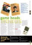 Scan of the article From Cards to Carts : Inside Nintendo's game heads published in the magazine N64 02, page 4