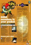 Scan of the preview of  published in the magazine N64 04, page 1