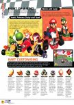 Scan of the review of Mario Kart 64 published in the magazine N64 04, page 5